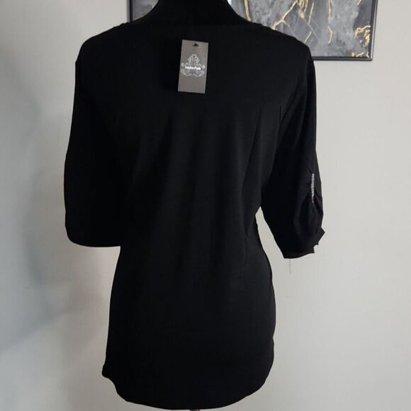 Blouse with Rhinestone Accent – Size 2XL - Picture 3 of 7